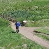 2014-05-31 13.20.17  Francisco walking toward the farm